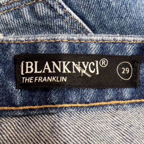 BLANK NYC The Franklin Ribcage Wide Leg Jeans NWT - Picture 7 of 11